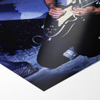 Front close-up showing the vivid colour and matte finish of the unframed Ace Frehley 1979 Dynasty Tour art print.