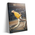 Freddie Mercury 1986 Wembley colour gallery-wrapped canvas print