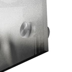 Close-up of the depth and polished edge of the Jimi Hendrix acrylic print