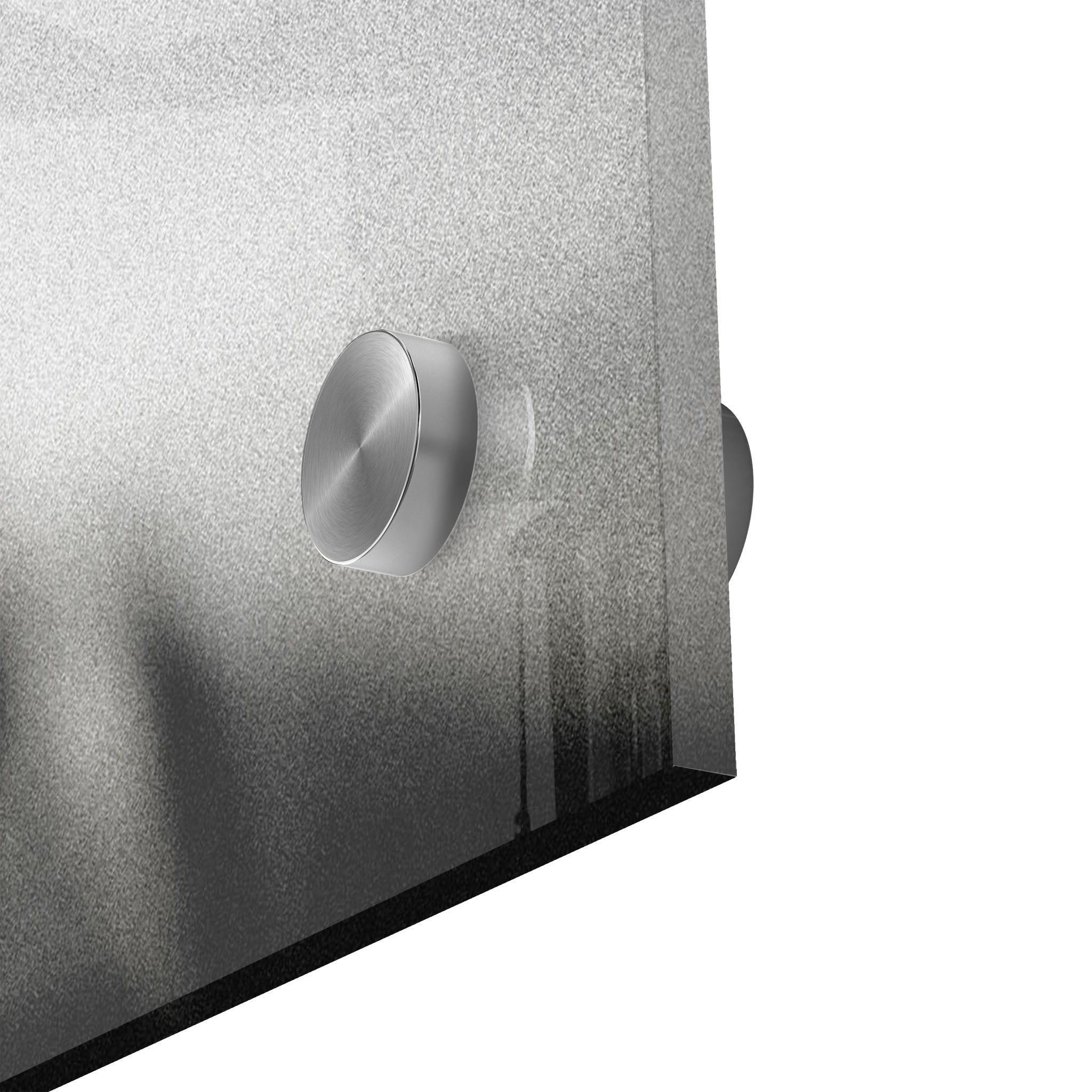 Close-up of the depth and polished edge of the Jimi Hendrix acrylic print