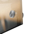 Close-up of the depth and polished edge of the Jimi Hendrix acrylic print