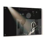 Jimmy Page 1975 MSG acrylic glass print with a glossy finish