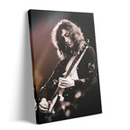 Jimmy Page 1975 MSG gallery-wrapped canvas print