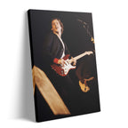 Mark Knopfler 1980 color gallery-wrapped canvas print