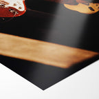 Front close-up of the unframed Mark Knopfler 1980 Atlanta color poster