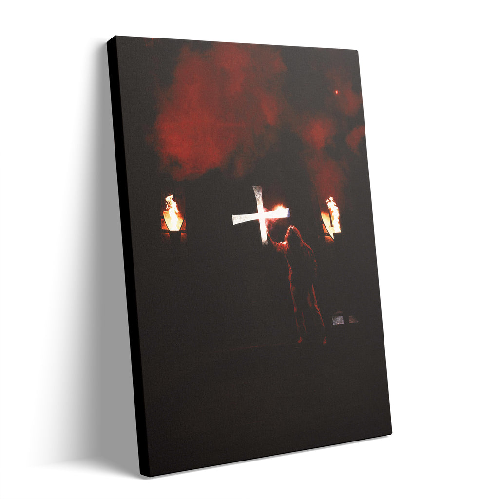 Ozzy Osbourne 1981-82 tour color gallery-wrapped canvas print