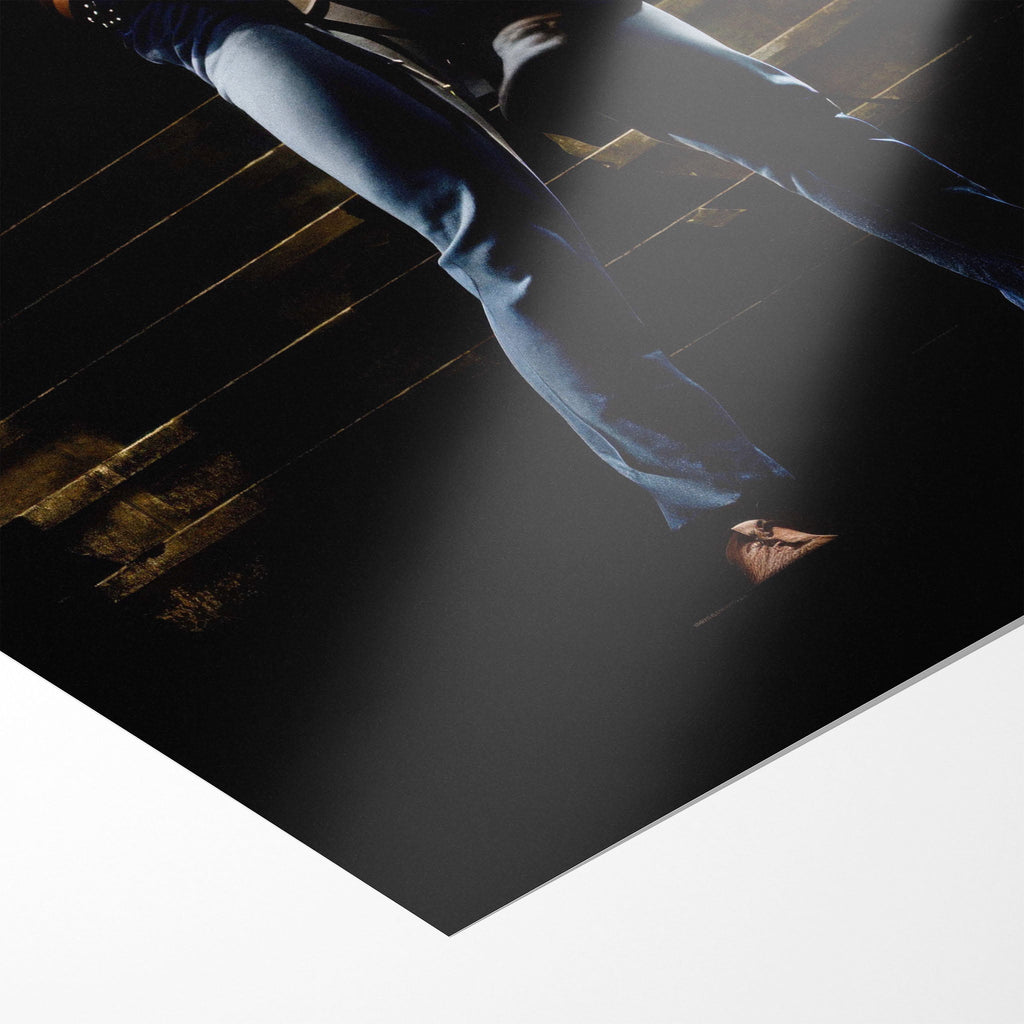 Front close-up of the unframed Ozzy Osbourne and Randy Rhoads 1982 colour portrait poster