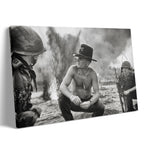 Apocalypse Now Kilgore black and white gallery-wrapped canvas print