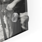 Close-up of the depth and polished edge of the Apocalypse Now Kilgore acrylic print