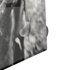 Close-up of the depth and polished edge of the Lonesome Dove acrylic print