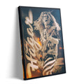 Sammy Hagar Van Halen 1988 OU812 colour print on gallery-wrapped canvas