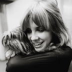 Medium zoom highlighting the crisp detail and deep contrast of the Stevie Nicks black and white portrait print