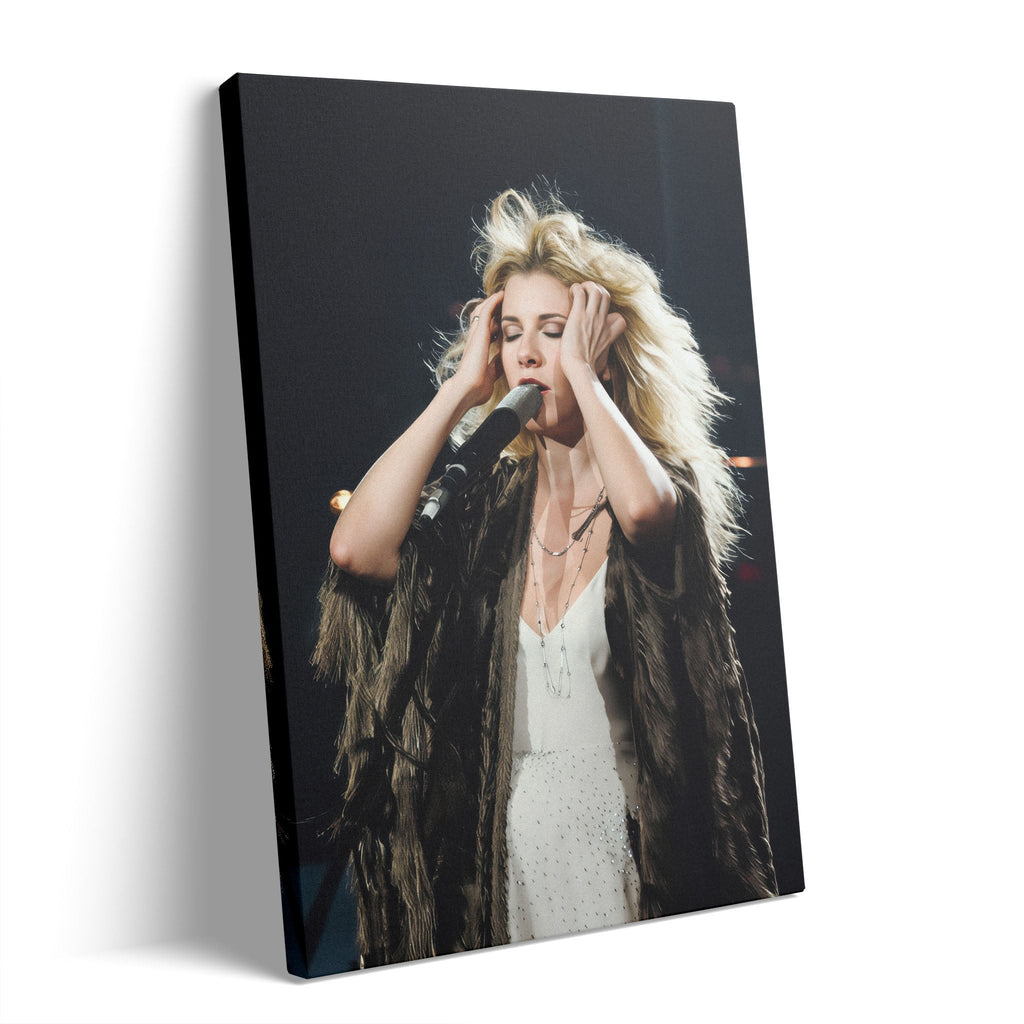 Stevie Nicks late 1970s live concert colour print on gallery-wrapped canvas