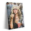 Stevie Nicks 1979 Tusk Tour boho candid colour portrait on gallery-wrapped canvas