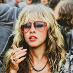 Medium zoom highlighting the crisp detail and vivid colour of the Stevie Nicks 1979 Tusk Tour print