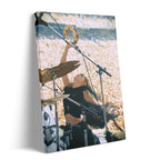 Stevie Nicks 1976 Oakland Day on the Green colorized concert portrait on gallery-wrapped canvas