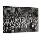 The Shining Overlook Hotel July 4th Ball 1921 black and white final shot on glossy acrylic glass
