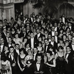 Medium zoom highlighting the crisp detail and deep contrast of the Shining Overlook Hotel 1921 black and white print